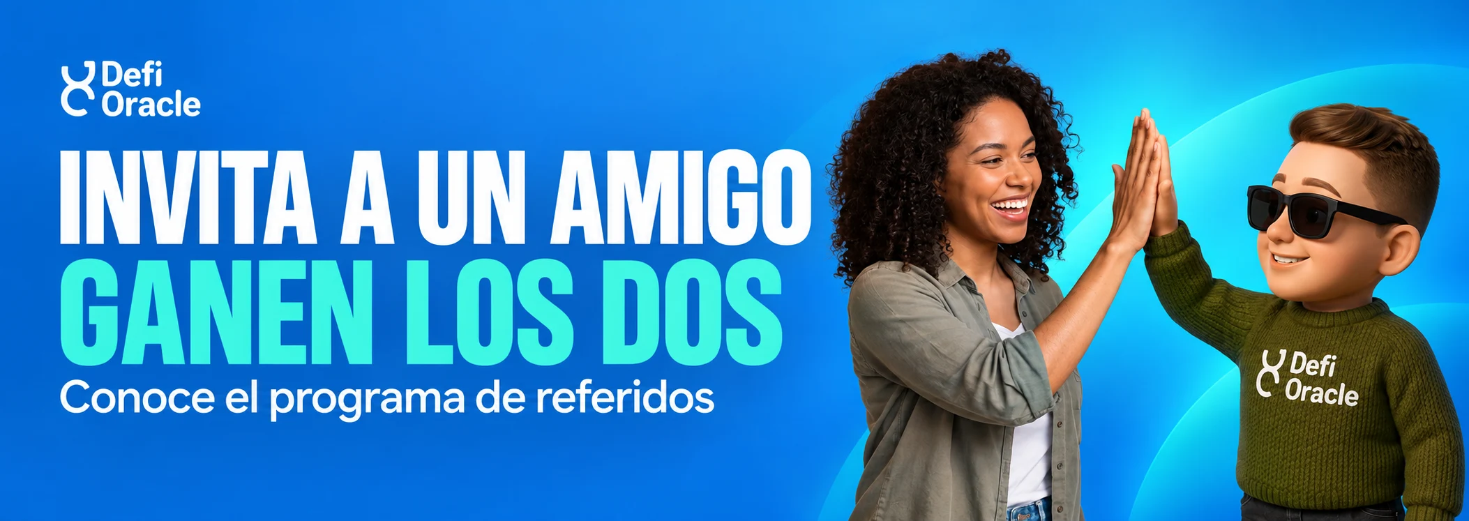 Invita a un amigo. Ganen los dos. Conoce el programa de referidos.