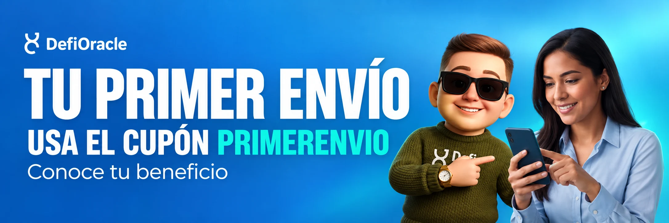 Tu primer envío. Usa el cupón PRIMERENVIO. Conoce tu beneficio.